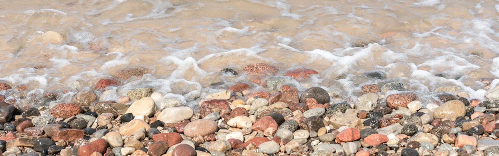 Kiesel am Ostsestrand