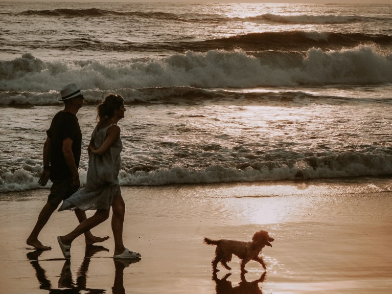 Spaziergang am Strand