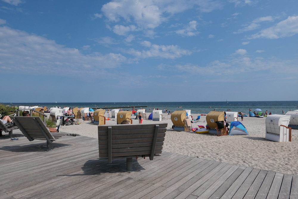 Großenbrode Südstrand mit Panoramaterrasse