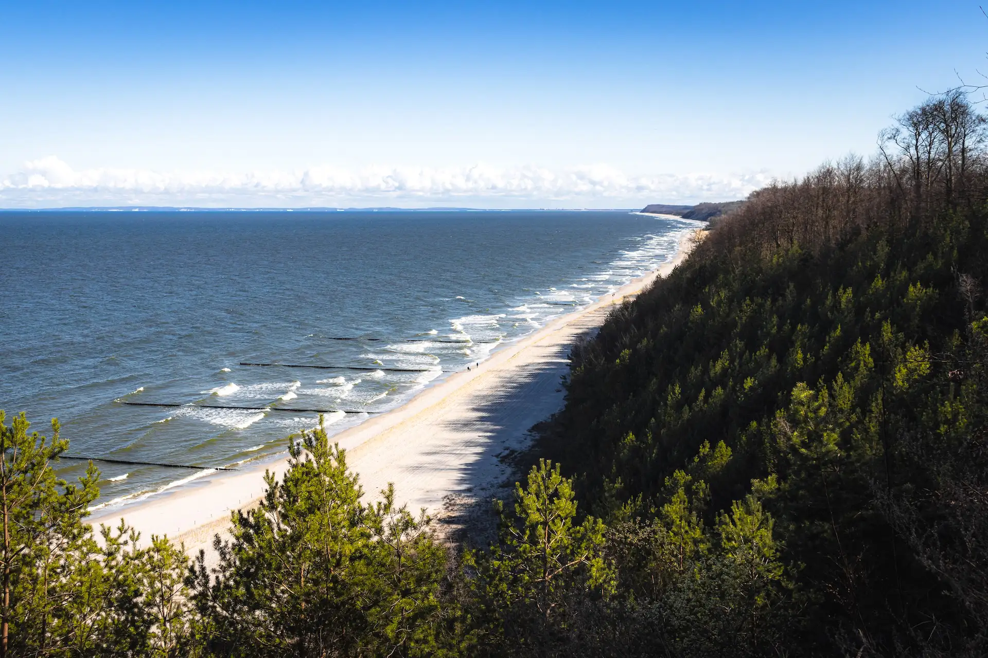 Beeindruckende Steilküste auf Usedom