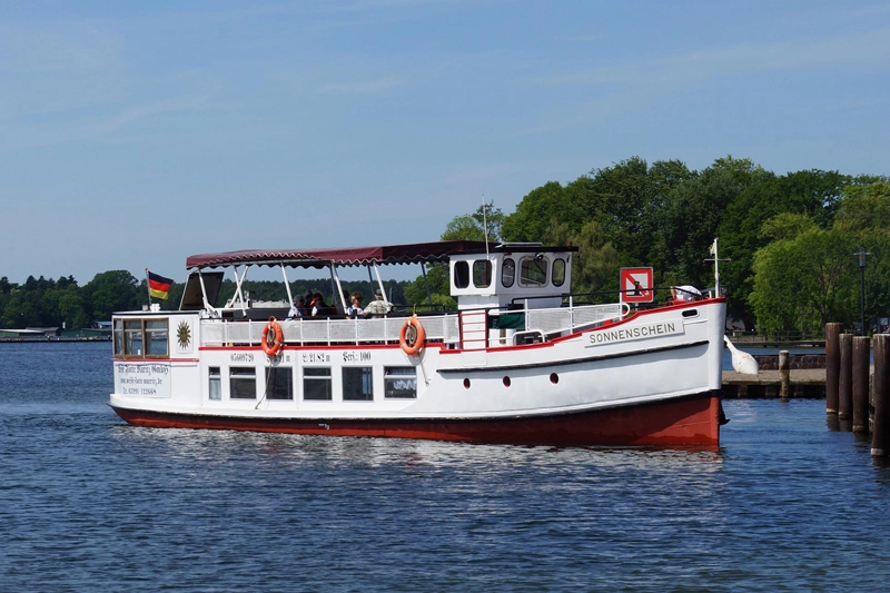 Schiff Sonnenschein der Weißen Flotte