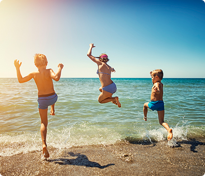 Urlaub mit Kindern