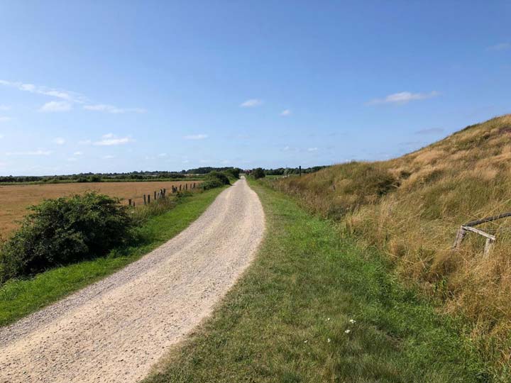 Kiesweg auf Sylt