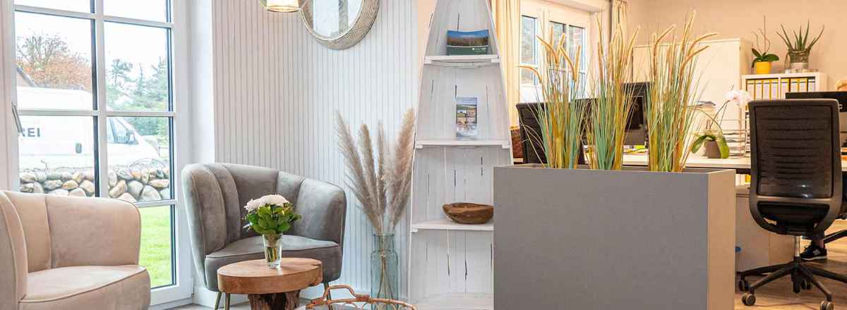 Ferienwohnung mit Sitzecke auf Sylt