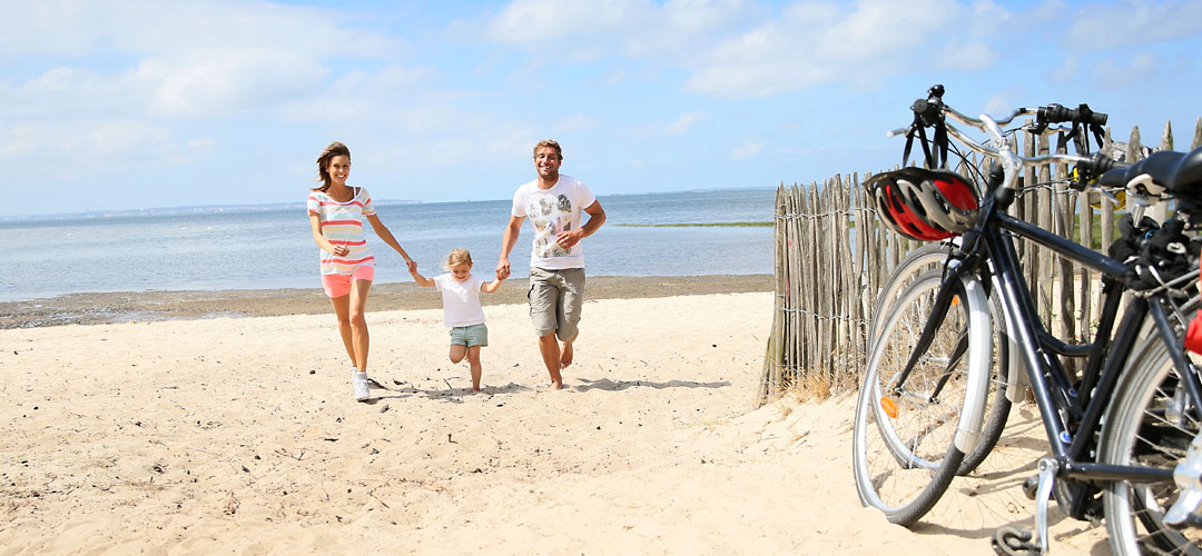 Bei Wanderungen und Fahrradtouren