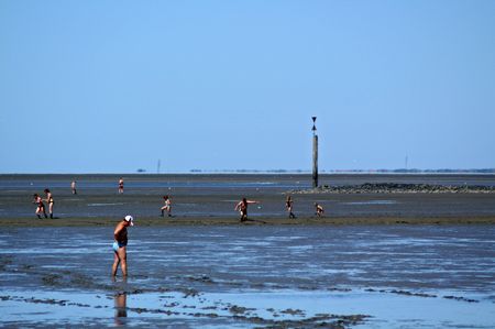 Wattwanderung in Neßmersiel