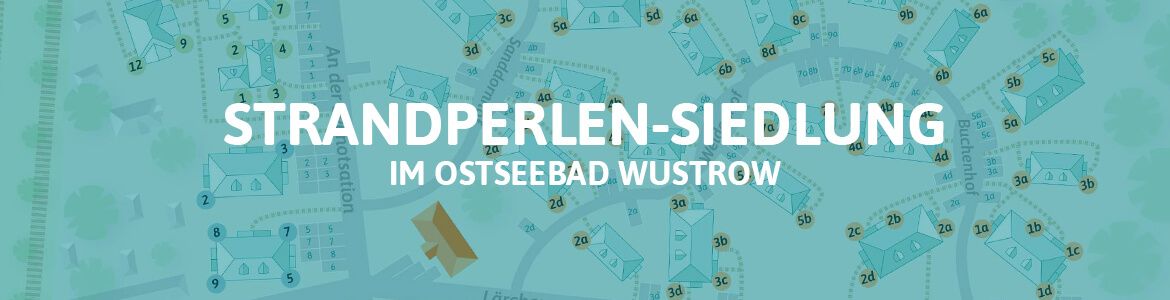 STRANDPERLEN Siedlung Lageplan