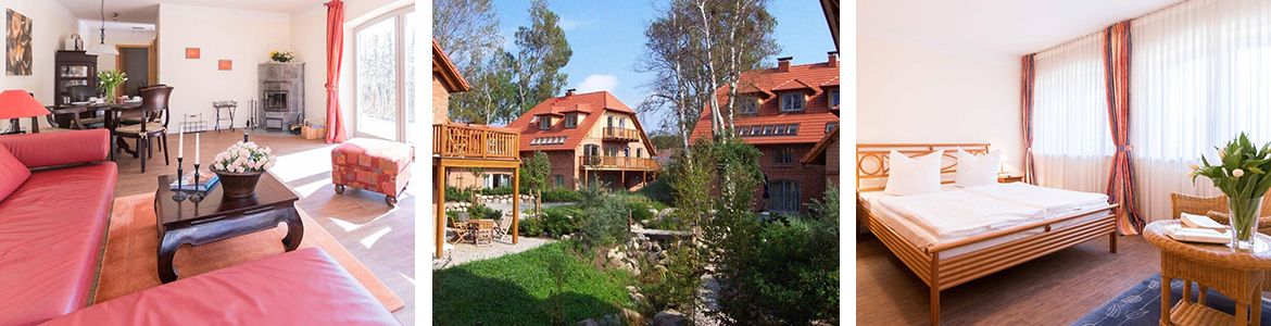 Einblicke in den Dünenhof 01 im Ostseebad Wustrow