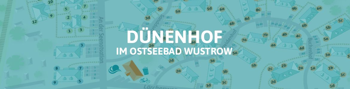 Dünenhof-Lageplan und Übersicht