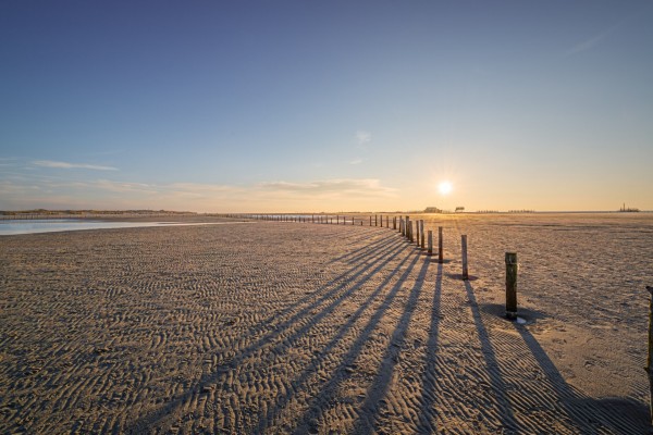 Sonne am Strand