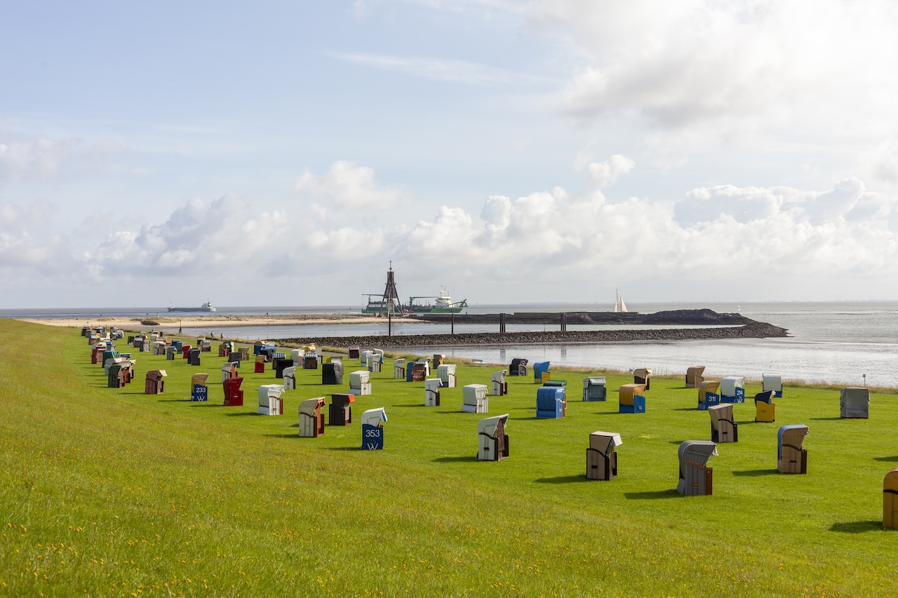Strand von Cuxhaven Duhnen