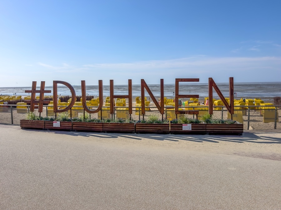 Strand von Cuxhaven Duhnen